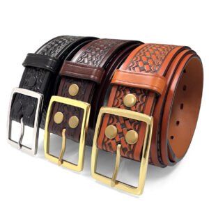 Leather Work Belt – 1-3/4" (45mm)