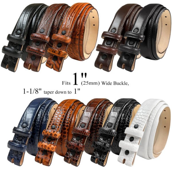 24-29MM-STRAP__23222 Belt Strap with Snaps Fits 1"(25mm) Wide