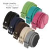 Leather Belt Strap 1-1/2"(38mm) Wide