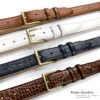 Gold Solid Genuine Leather  Belt 1-1/8"(30mm) Wide