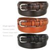 Western Ranger Belt in Oil-Tanned Leather