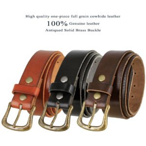 34913a1a-be9f-4588-8609-d49456cadb6a__45263 Premium Full-Grain Leather Casual Jeans Belt with Solid Brass Vintage Buckle, 38mm Wide