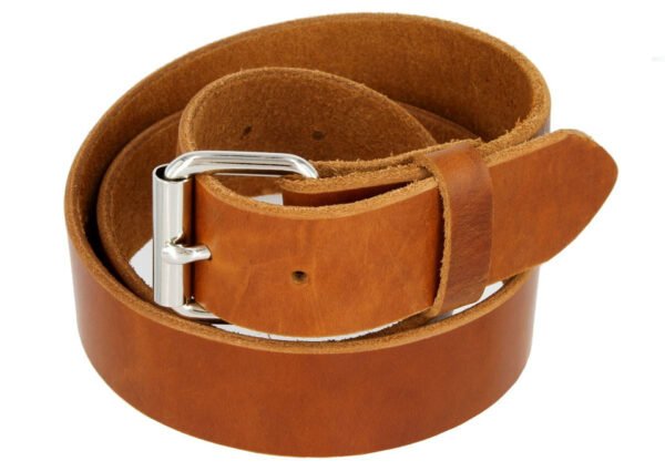 Heavy-Duty Full-Grain Leather Gun & Work Belt