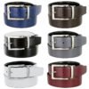 Men's Reversible Leather Belt 1-3/8"(35mm) Wide
