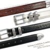 Genuine Cowhide Leather Designer Belt 1-1/8"(30mm) Wide