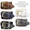 Men's Leather Belt 1-3/8"(35) Wide