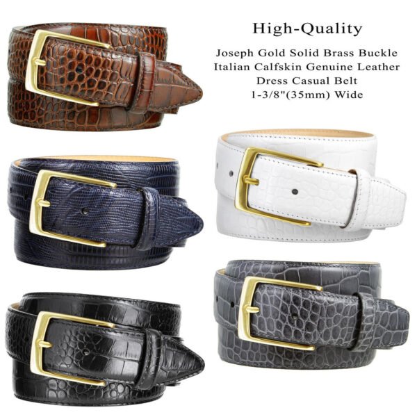 Men's Leather Belt 1-3/8"(35) Wide