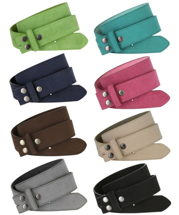 Leather Belt Strap 1-1/2"(38mm) Wide